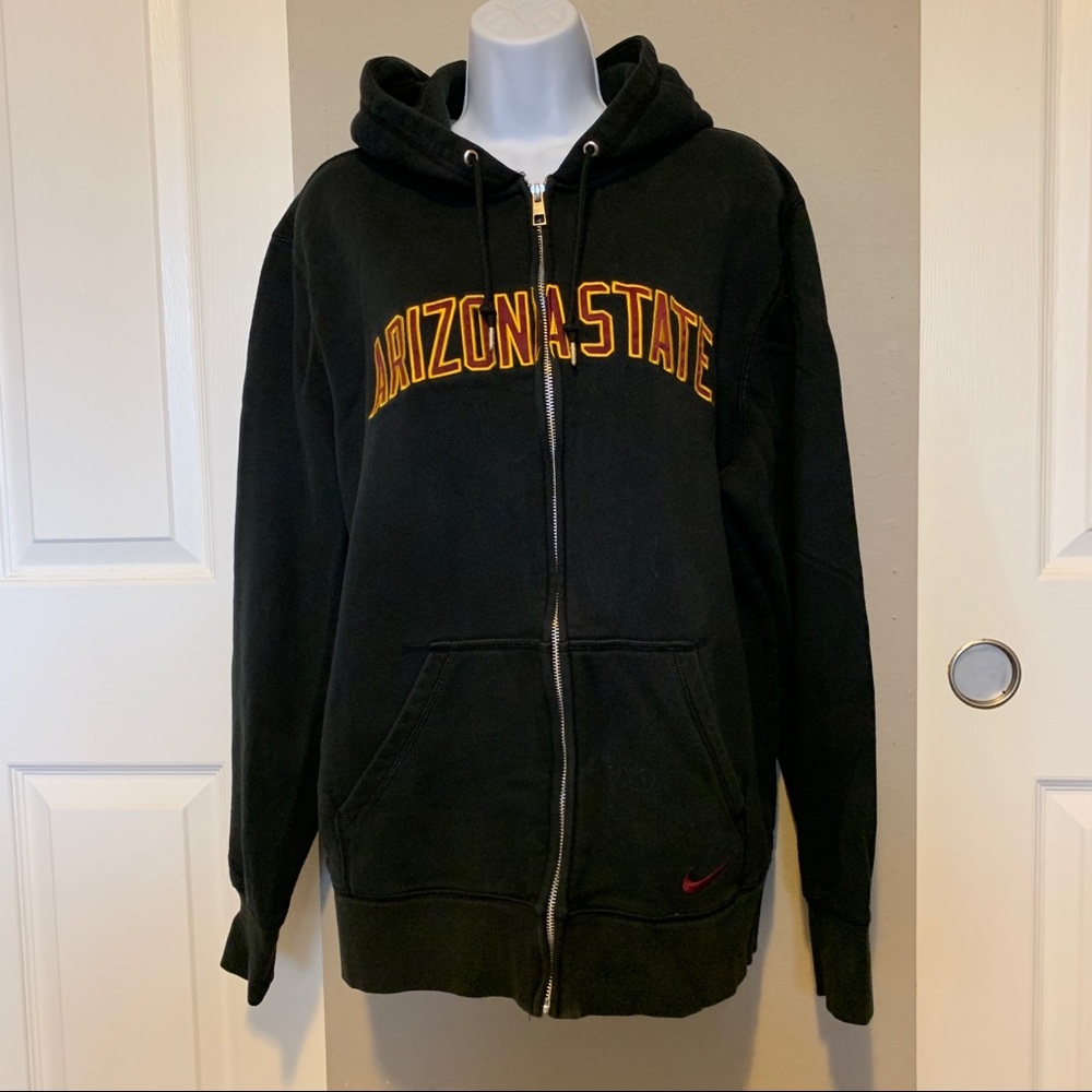 Nike unisex Arizona State University zip-up hoodie